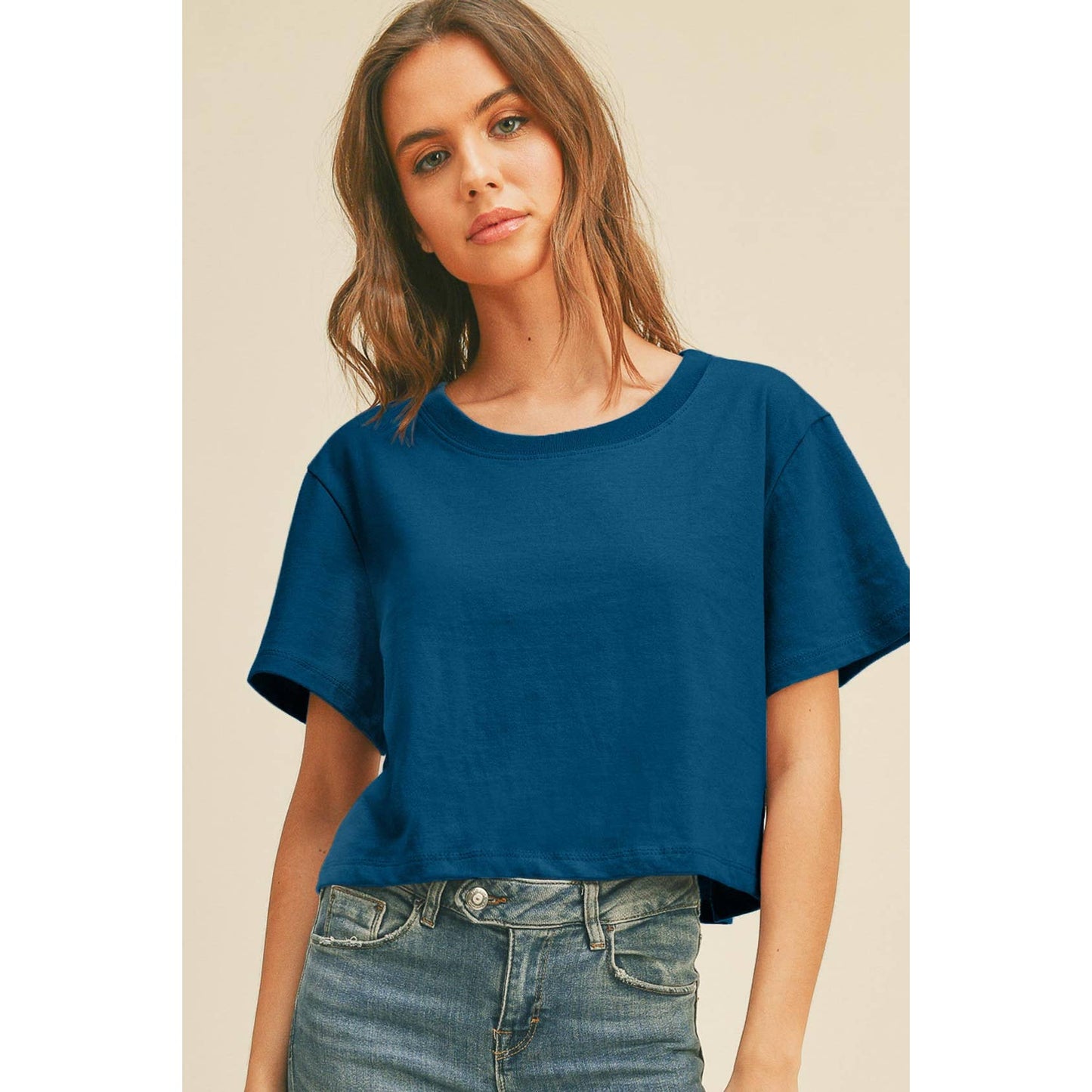 Boxy Crop Tee