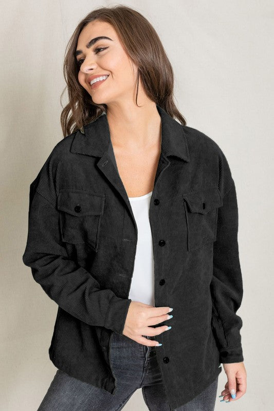 Corduroy Boyfriend Jacket