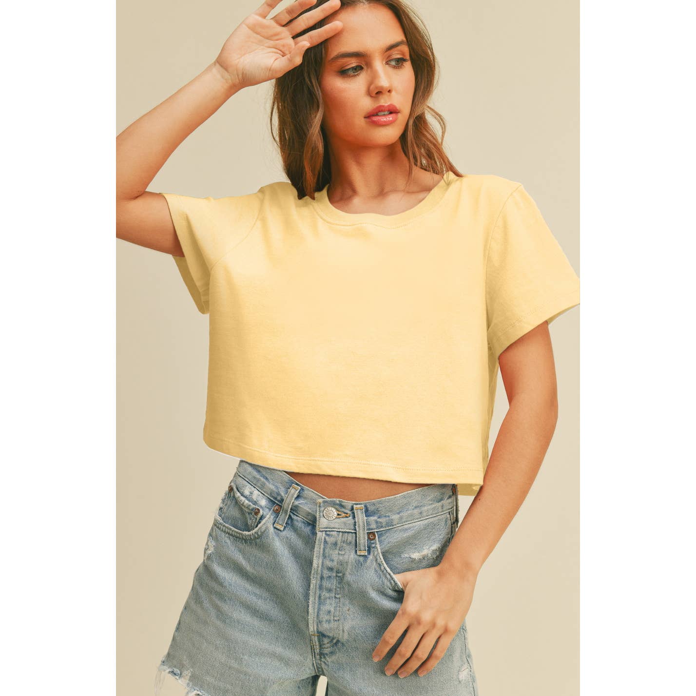 Boxy Crop Tee