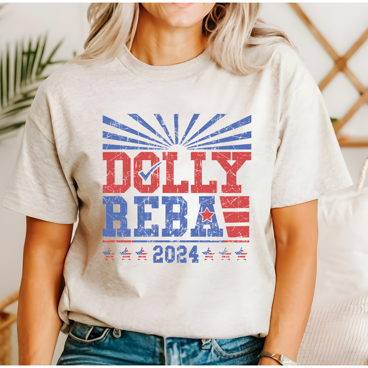 Dolly & Reba For President Graphic Tee