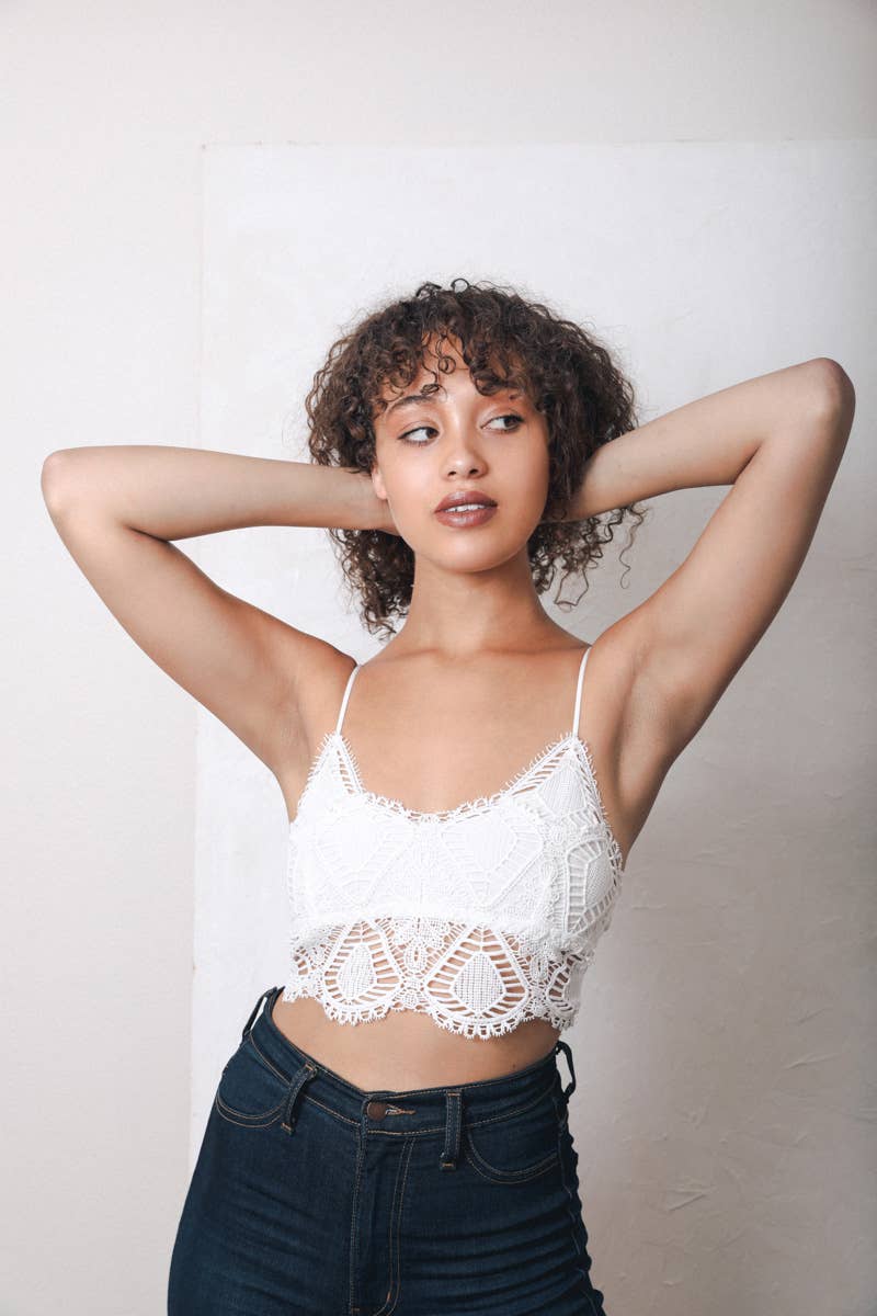 Crochet Lace Bralette