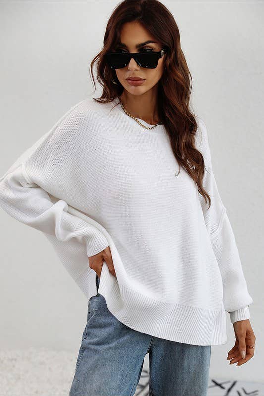 Batwing Knit Sweater