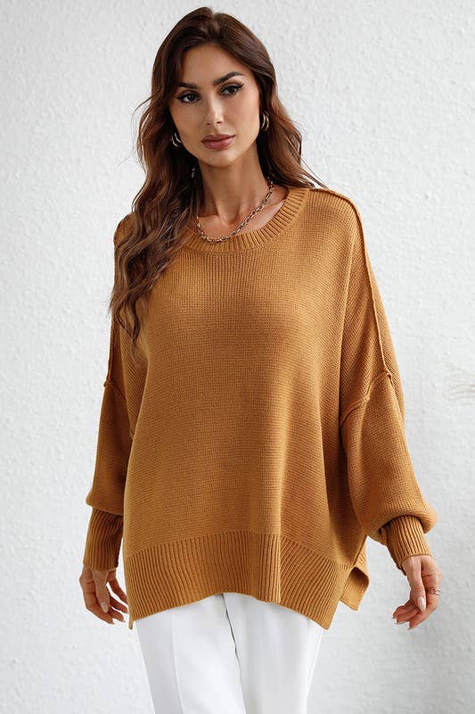 Batwing Knit Sweater