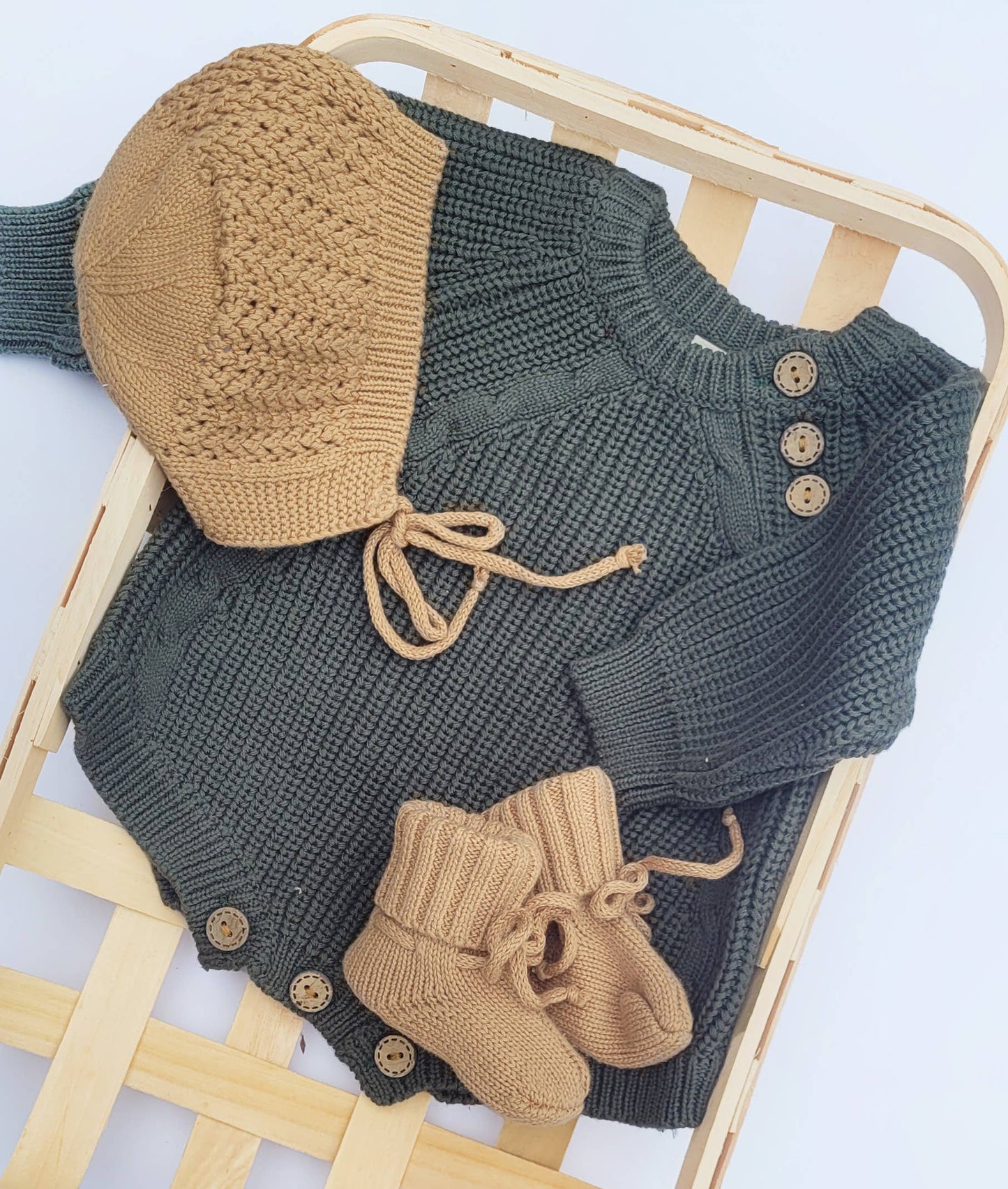 Elliot Knitted Romper