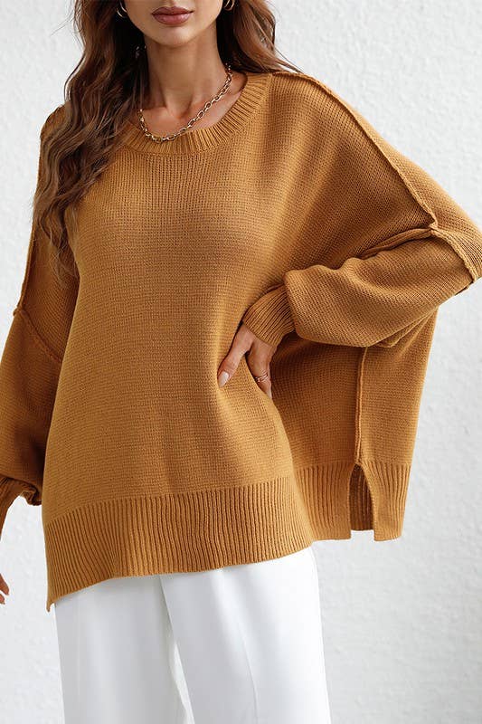 Batwing Knit Sweater