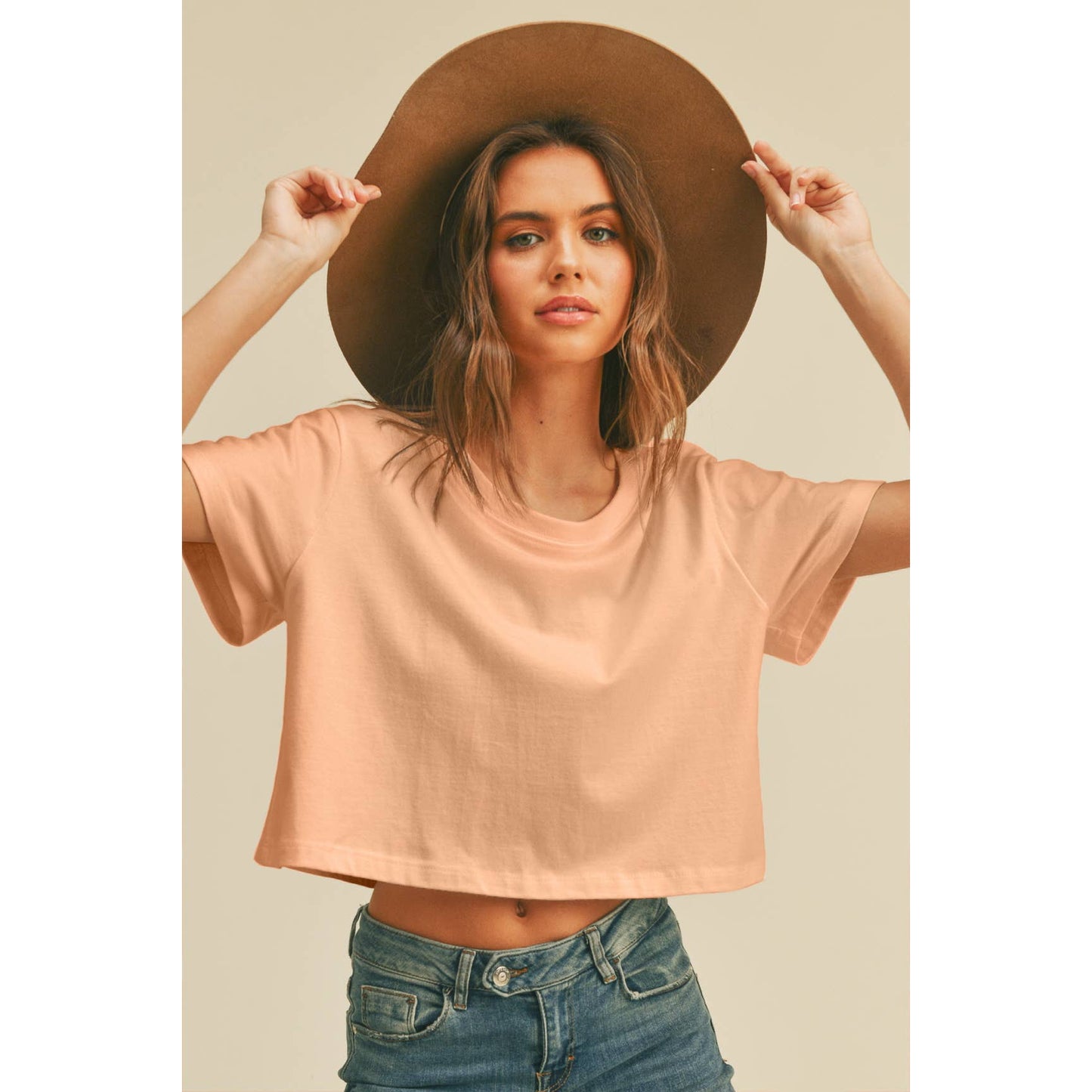 Boxy Crop Tee