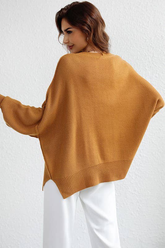 Batwing Knit Sweater