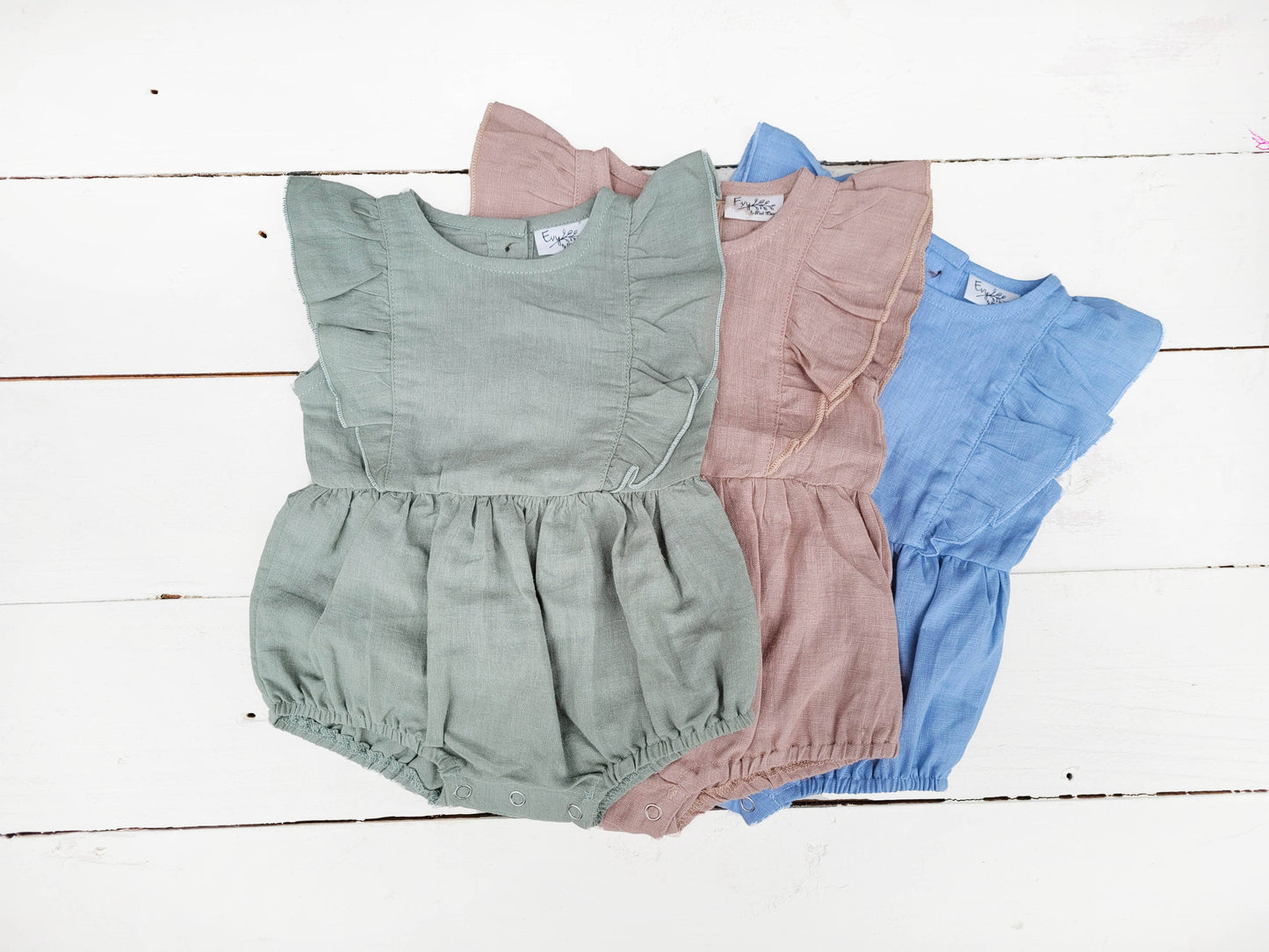 Gabriella Linen Romper