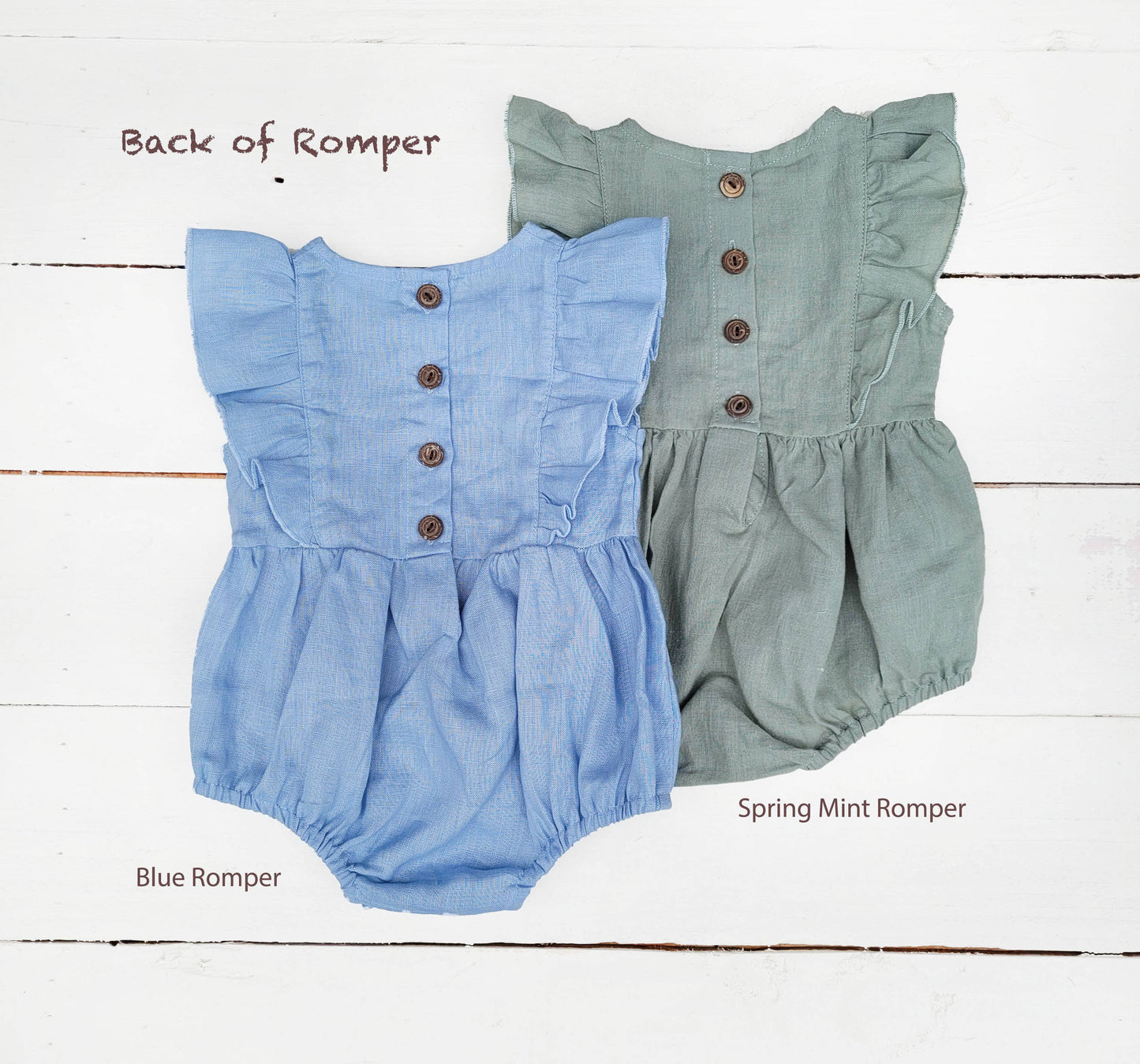 Gabriella Linen Romper