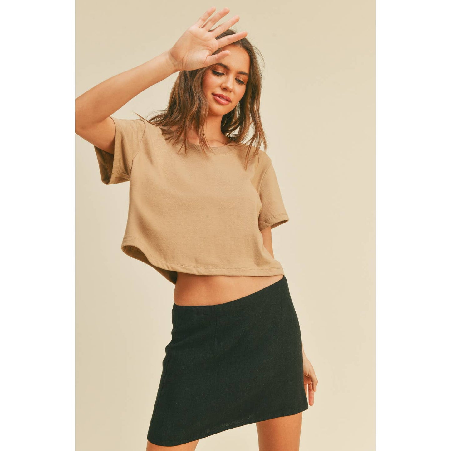 Boxy Crop Tee