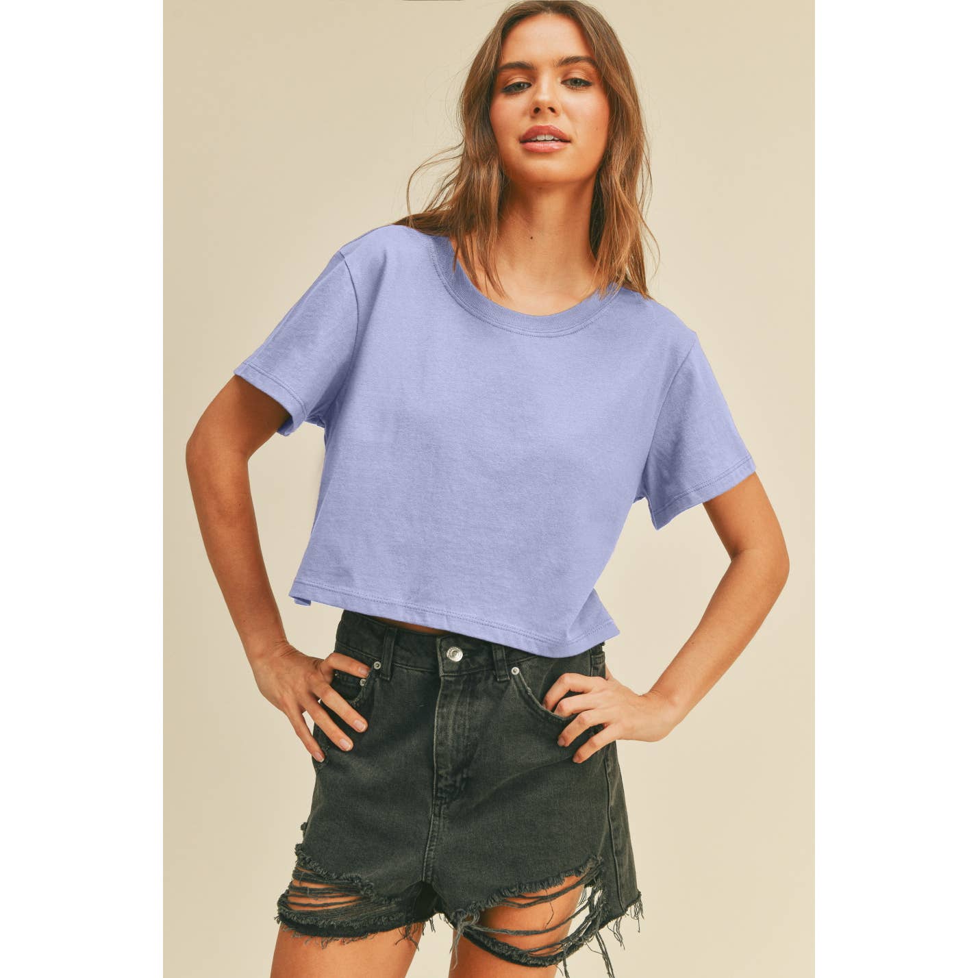 Boxy Crop Tee